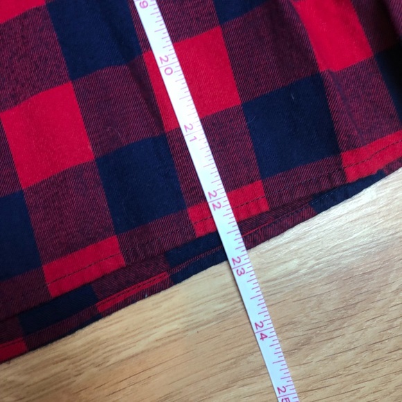 J.CREW MERCANTILE plaid boho bell sleeve shirt 2 - Picture 12 of 14